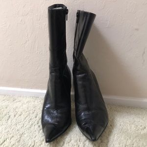 Charles David black boots